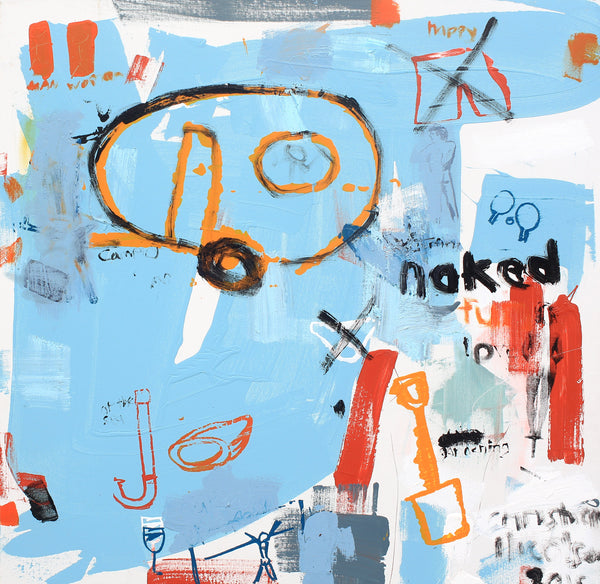 Be Naked Everywhere Art Christian Nicolson