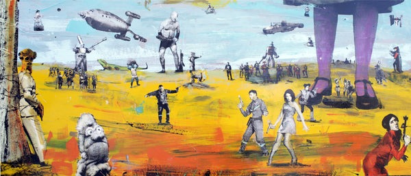 Crazy Crazy Universe Art Christian Nicolson