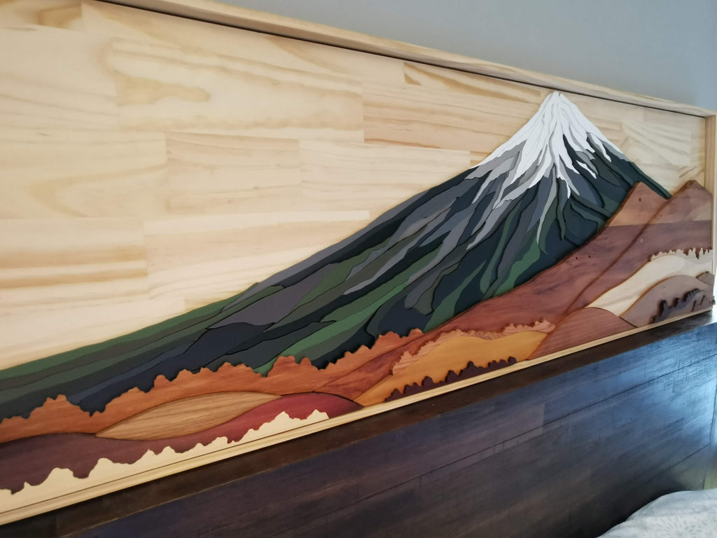 Mt Taranaki Long Art Samwell Warren 